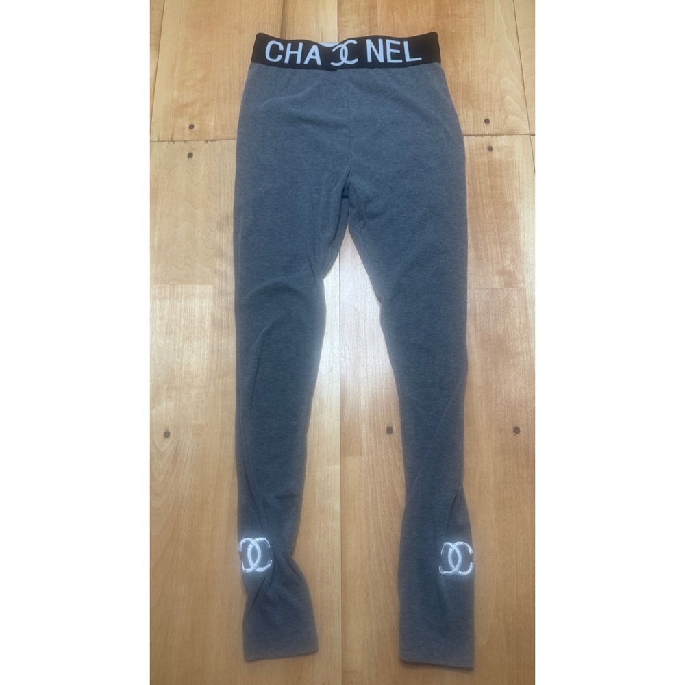 Logo Waistband Leggings | Designer Style |‎ Stretch Cotton |
